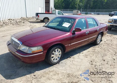 2004 Mercury Grand Marquis Ls from USA, damaged, VIN 2MEFM75WX4X656488